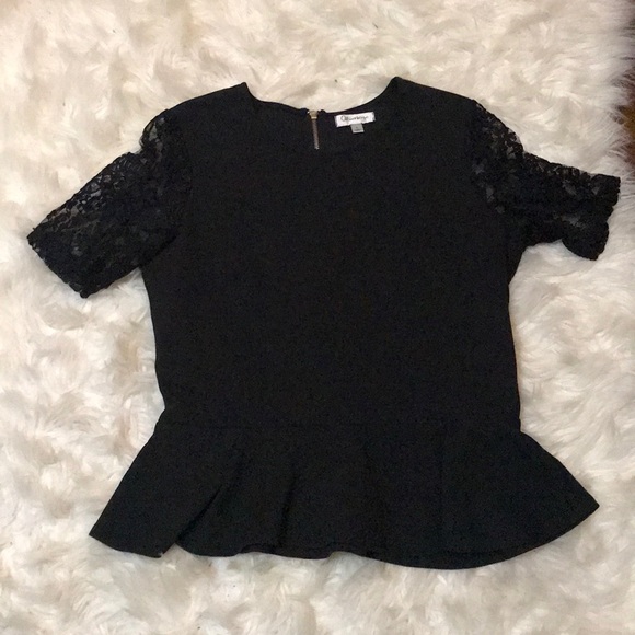 Large peplum top - Picture 1 of 3